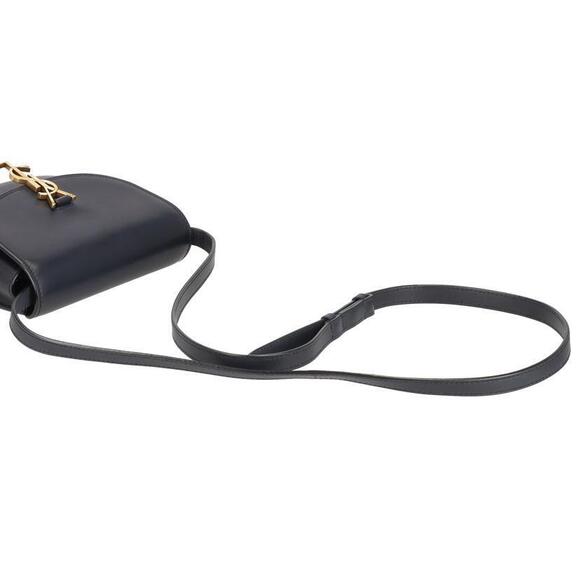 Saint Laurent Kaia crossbody bag navy blue leather - Picture 4 of 10